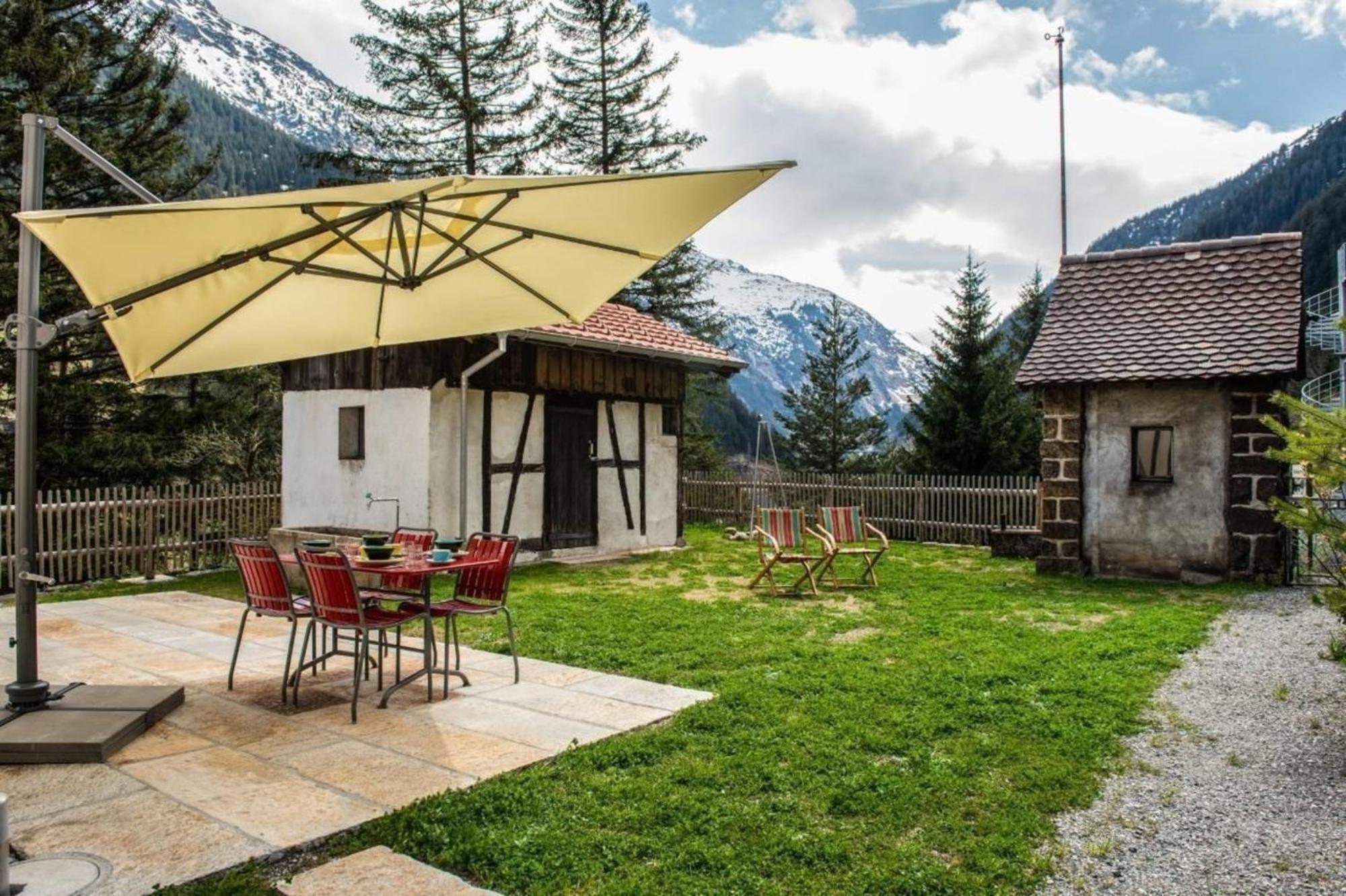 Bahnwaerterhaus Eggwald Villa Wassen Exterior photo